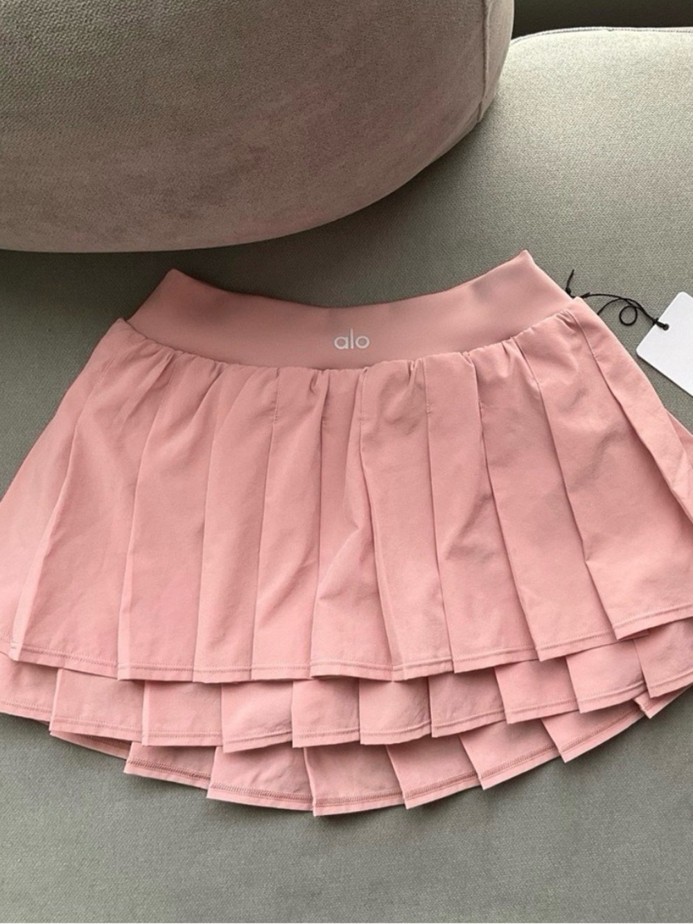 Alo Yoga Women’s Pink Double Or Nothing Skirt/Skort - Size M